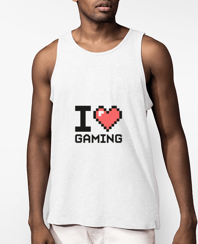 Débardeur Homme I LOVE GAMING Par Mr moutön