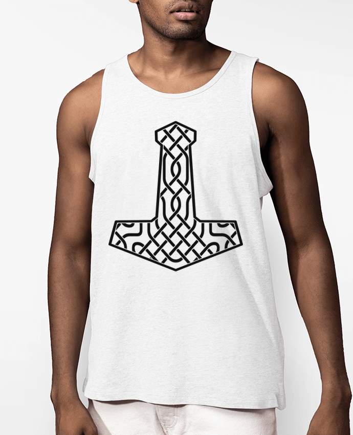 Débardeur Homme Mjöllnir symbole viking Par KronoArt