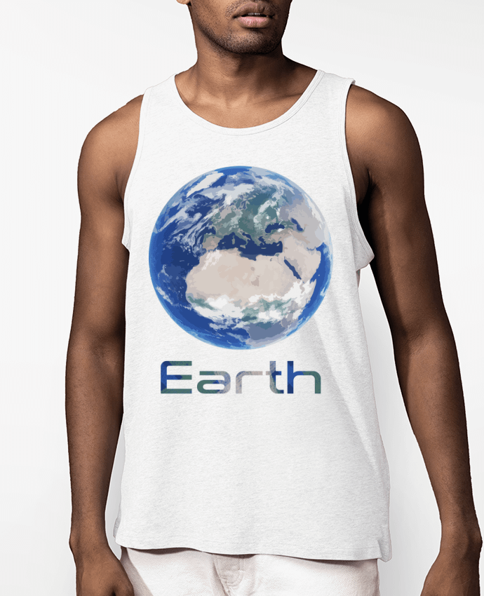 Débardeur Homme Earth Par KronoArt