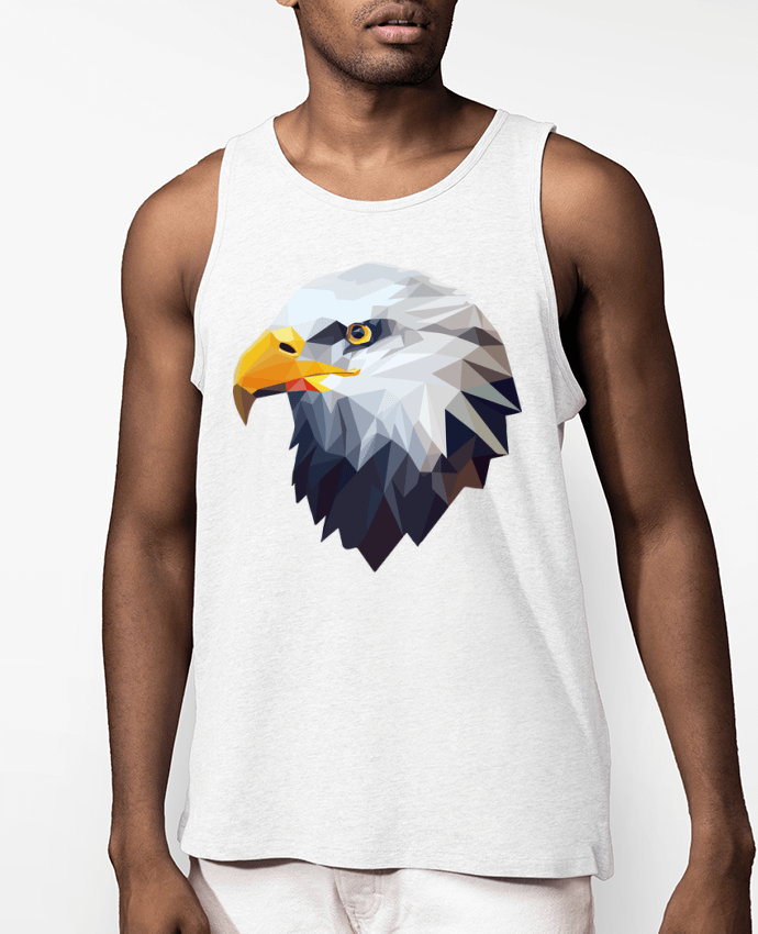 Débardeur Homme Aigle stylisé, géométrique Par KronoArt