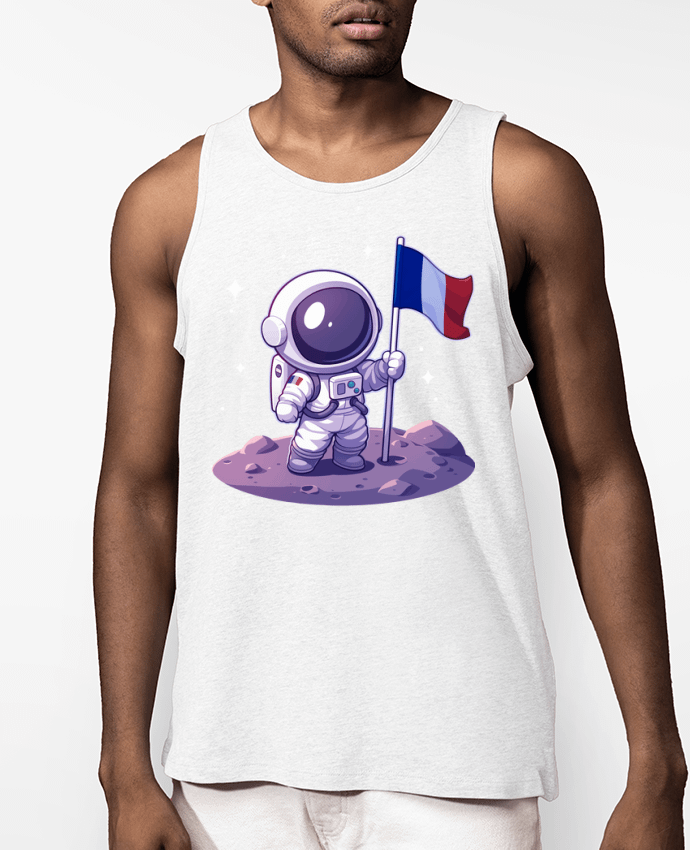 Débardeur Homme Astronaute Français Par KronoArt