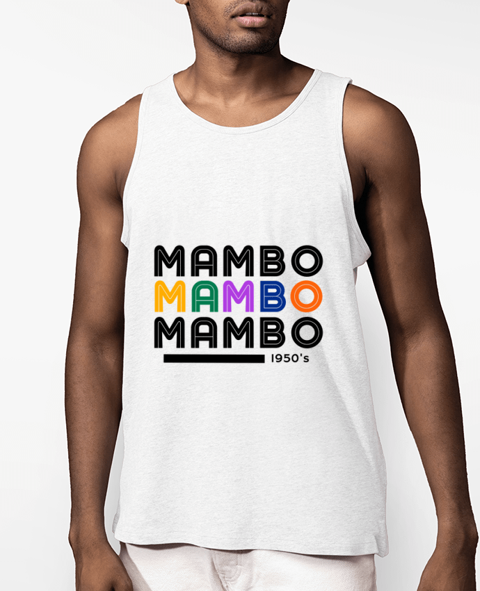 Débardeur Homme Mambo 3 retro 1950 Par my-dance
