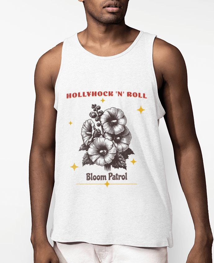 Débardeur Homme Hollyhock 'n' Roll Par Mona Designs