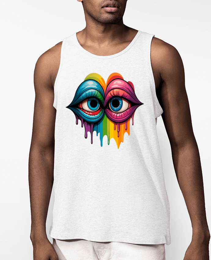 Débardeur Homme LOOK AT ME Par 33designerarte