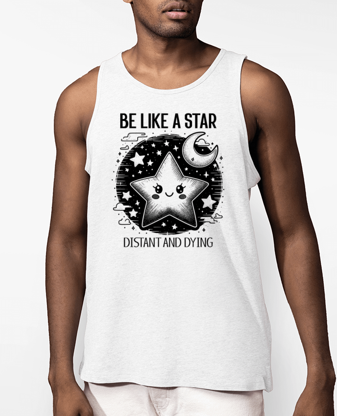 Débardeur Homme Be like a star Par Mona Designs
