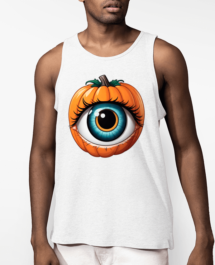 Débardeur Homme THE LOOK OF THE PUMPKIN Par 33designerarte