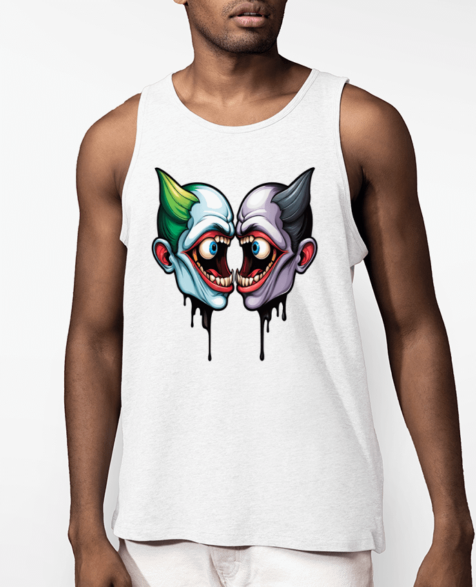 Débardeur Homme MOUTH WITH EYES Par 33designerarte