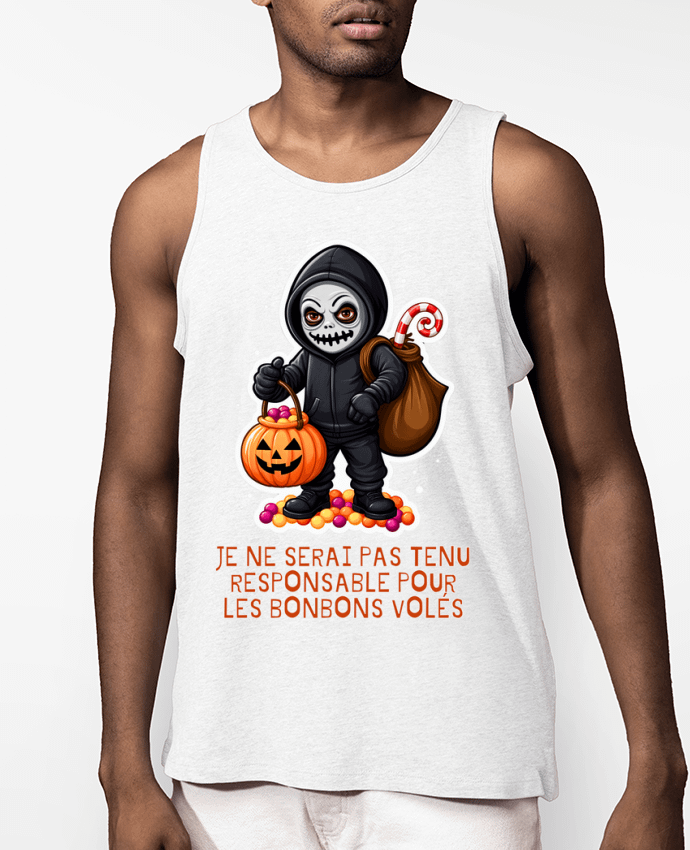 Débardeur Homme Je Ne Serai Pas Tenu Responsable Pour Les Bonbons Volés Par Phocea Editions