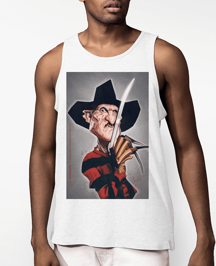Débardeur Homme Caricature de Freddy Par White Tiger 60