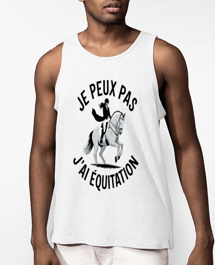 Débardeur Homme je peux pas j'ai equitation Par bwilfy