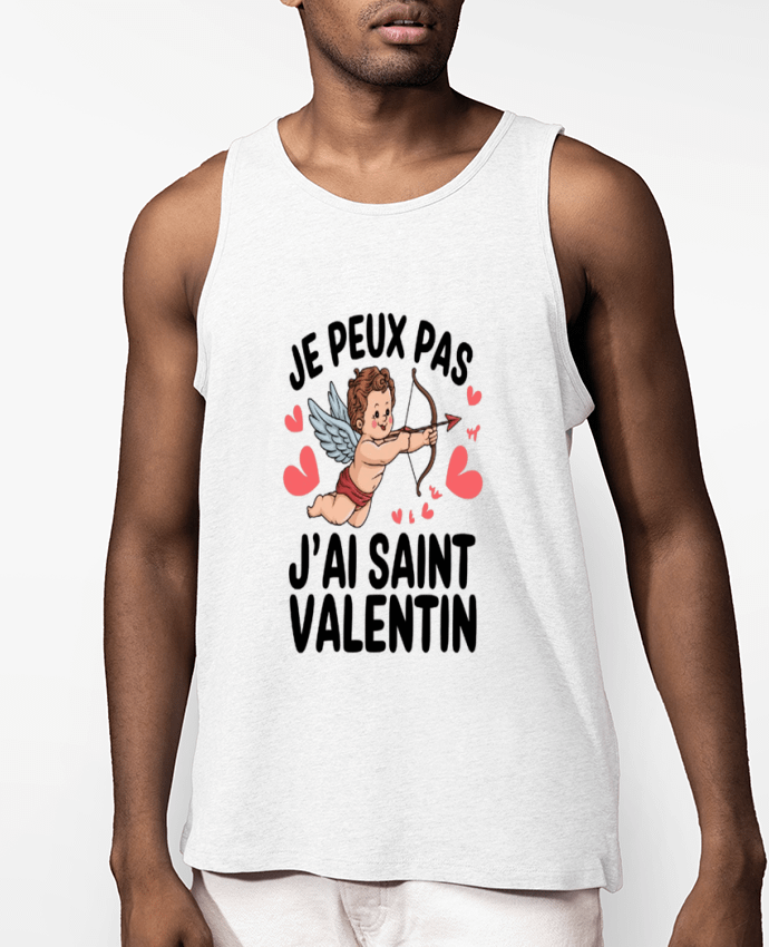 Débardeur Homme je peux pas j'ai saint Valentin Par bwilfy