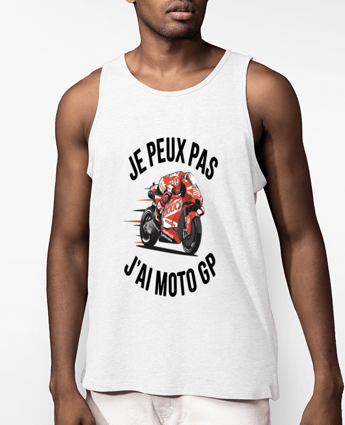 Débardeur Homme je peux pas j'ai Motogp Par bwilfy