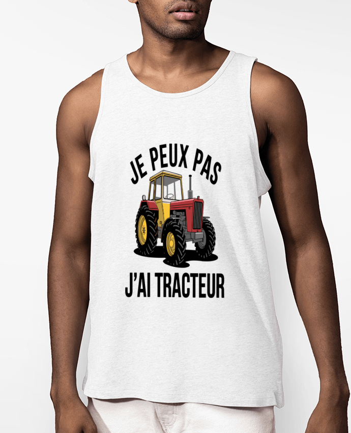 Débardeur Homme je peux pas j'ai tracteur Par bwilfy