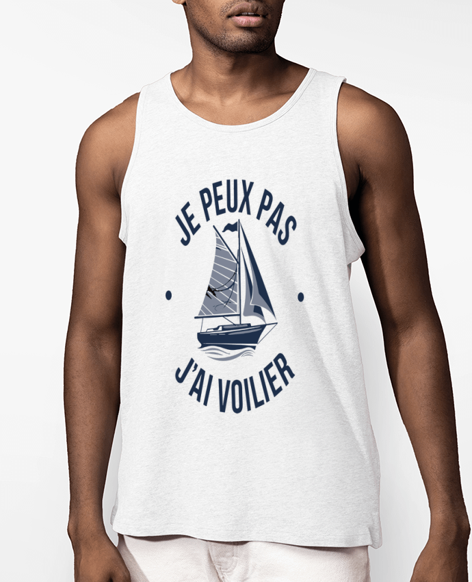 Débardeur Homme je peux pas j'ai voilier Par bwilfy