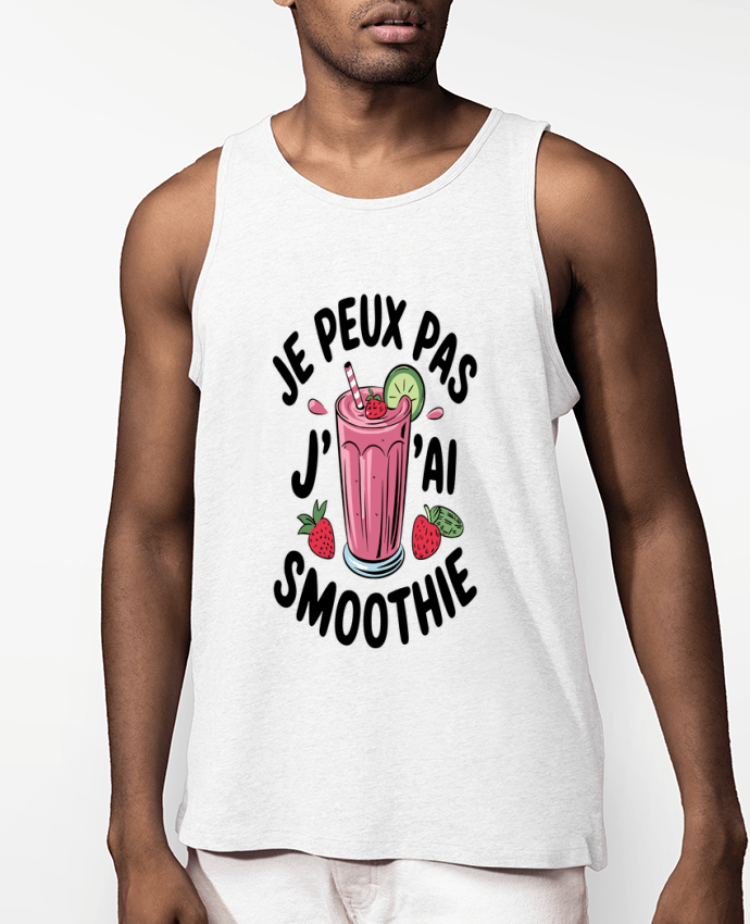 Débardeur Homme je peux pas j'ai smoothie Par bwilfy
