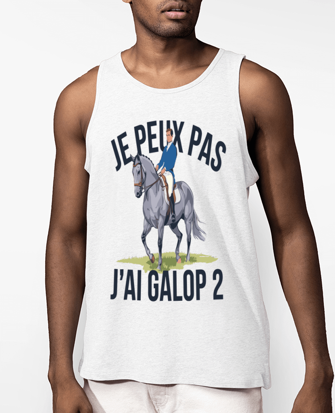 Débardeur Homme je peux pas j'ai galop 2 Par bwilfy