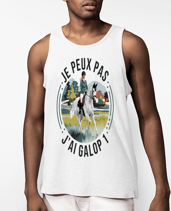 Débardeur Homme je peux pas j'ai galop1 Par bwilfy