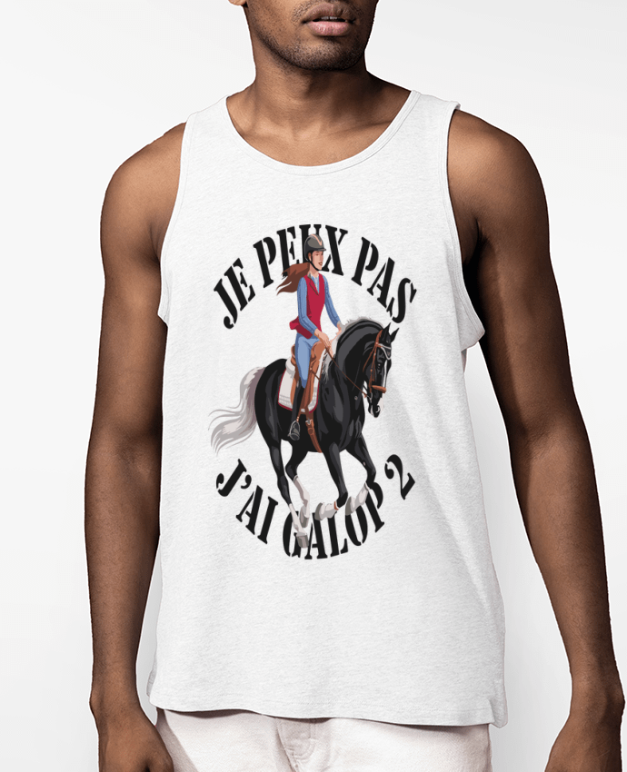 Débardeur Homme je peux pas j'ai galop2 Par bwilfy