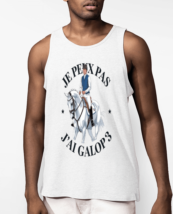 Débardeur Homme je peux pas j'ai galop3 Par bwilfy