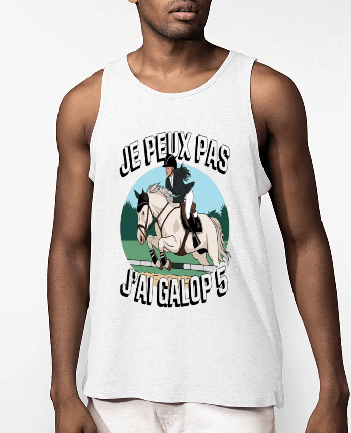 Débardeur Homme je peux pas j'ai galop 5 Par bwilfy