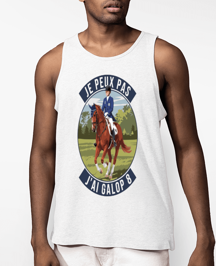 Débardeur Homme je peux pas j'ai galop 8 Par bwilfy
