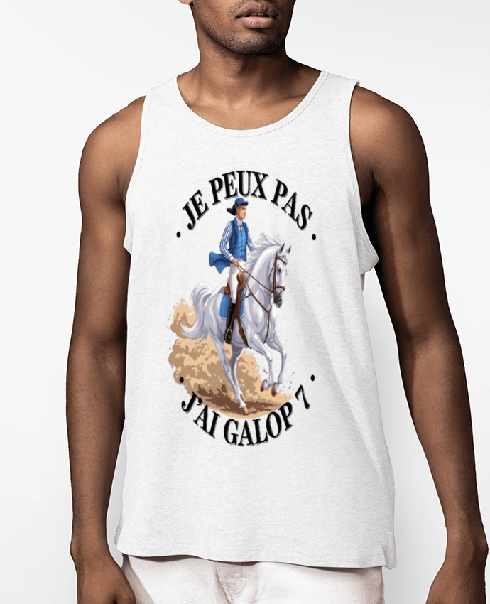 Débardeur Homme je peux pas j'ai galop7 Par bwilfy