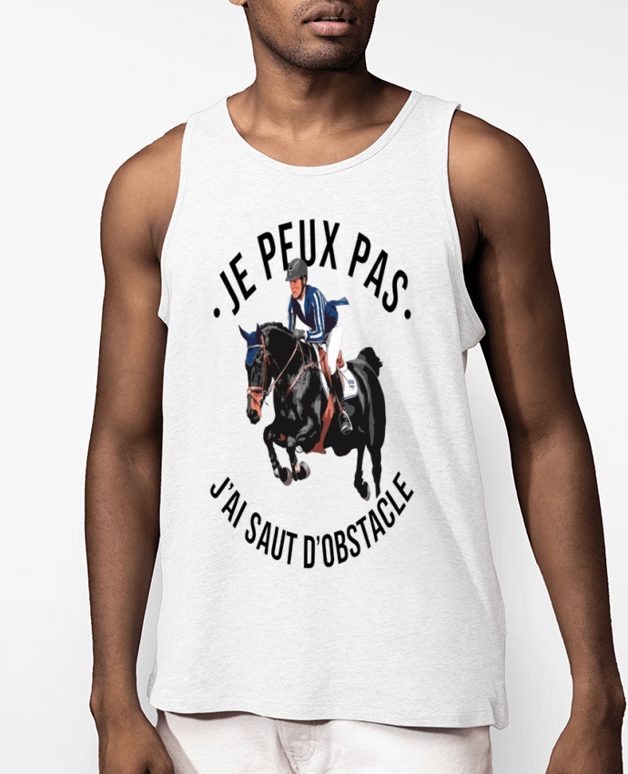Débardeur Homme je peux pas j'ai saut d'obstacle Par bwilfy