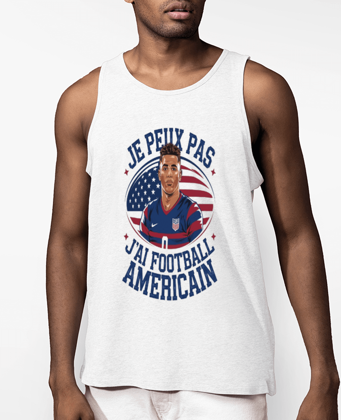 Débardeur Homme je peux pas j'ai football américain Par bwilfy