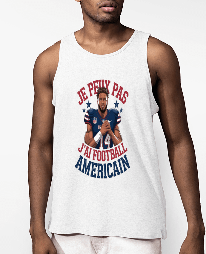 Débardeur Homme je peux pas j'ai football américain Par bwilfy