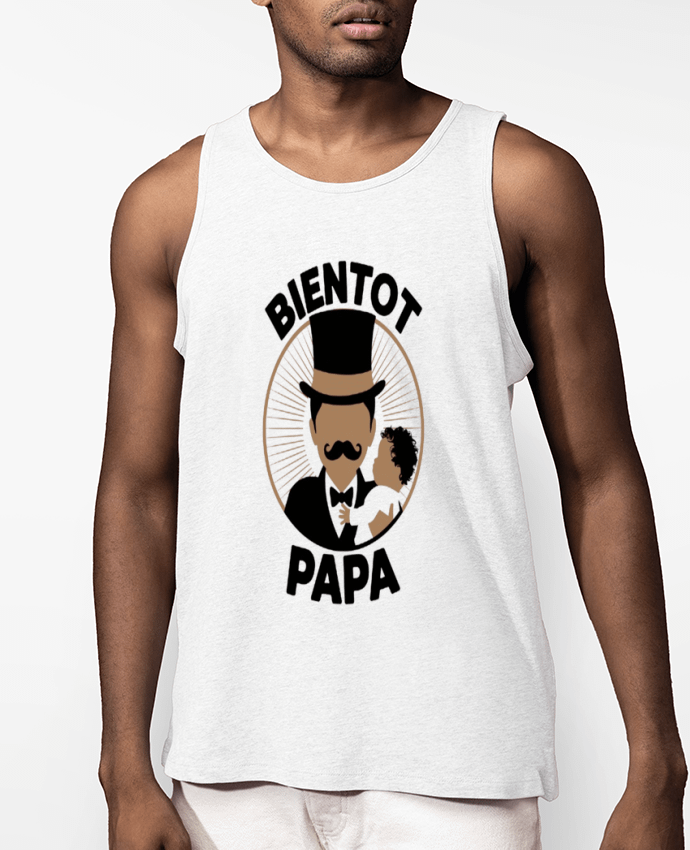Débardeur Homme Bientot Papa Par bwilfy