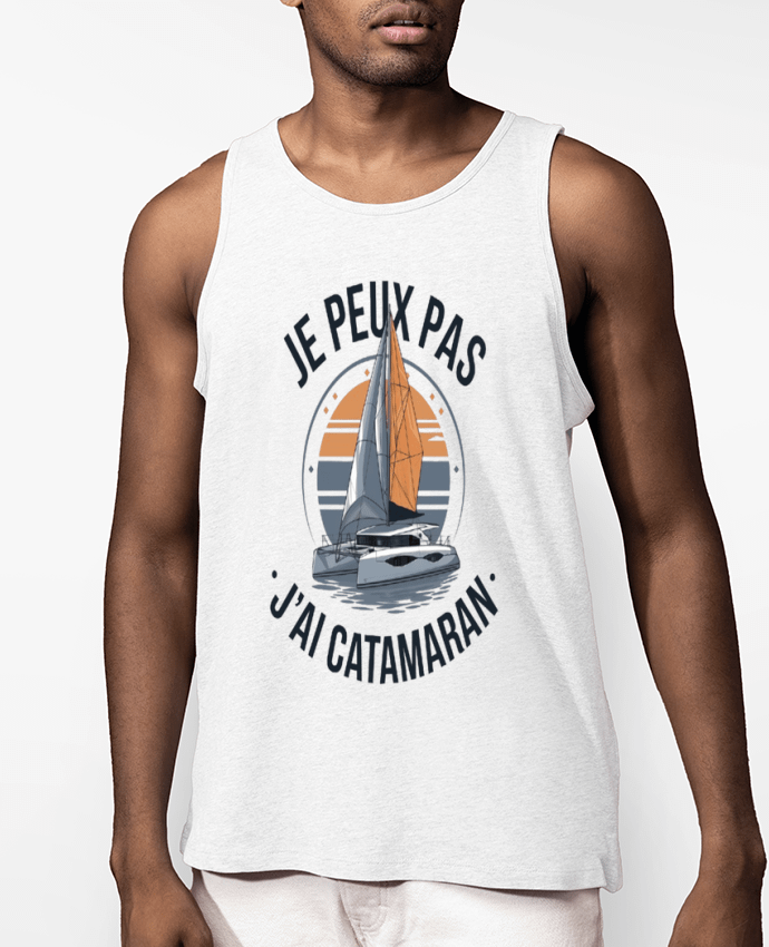Débardeur Homme je peux pas j'ai catamaran Par bwilfy