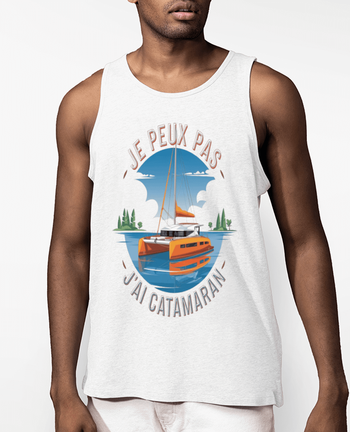Débardeur Homme je peux pas j'ai catamaran Par bwilfy