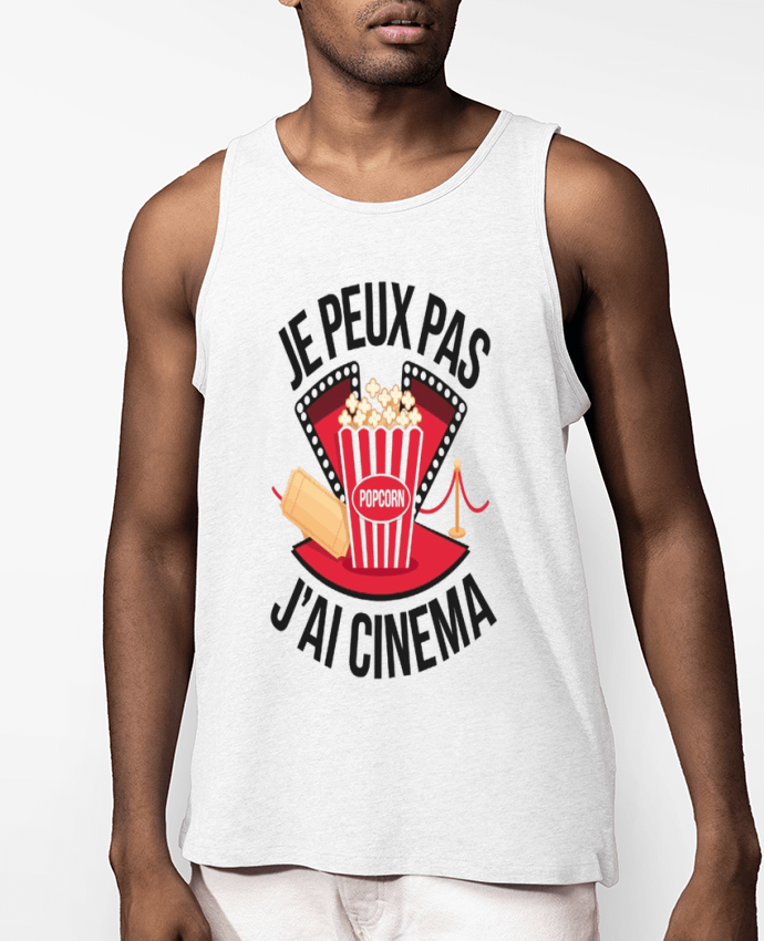 Débardeur Homme je peux pas j'ai cinema Par bwilfy