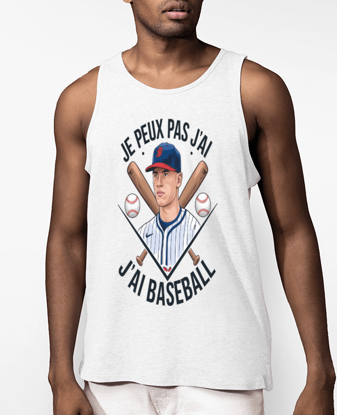 Débardeur Homme je peux pas j'ai baseball Par bwilfy