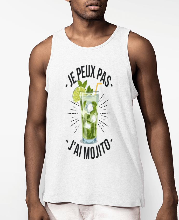 Débardeur Homme je peux pas j'ai mojito Par bwilfy