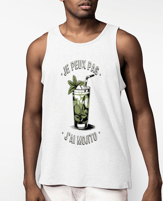 Débardeur Homme je peux pas j'ai mojito Par bwilfy