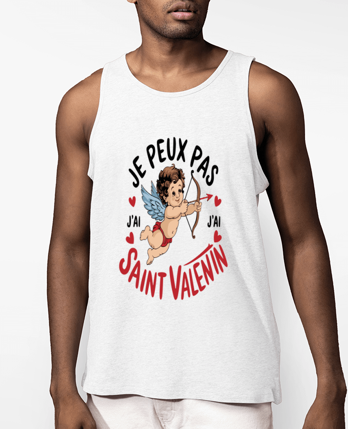 Débardeur Homme je peux pas j'ai saint Valentin Par bwilfy