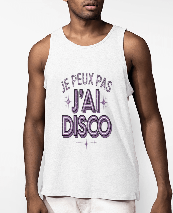 Débardeur Homme je peux pas j'ai disco Par bwilfy
