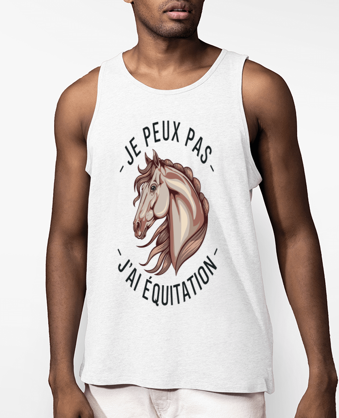 Débardeur Homme je peux pas j'ai équitation Par bwilfy