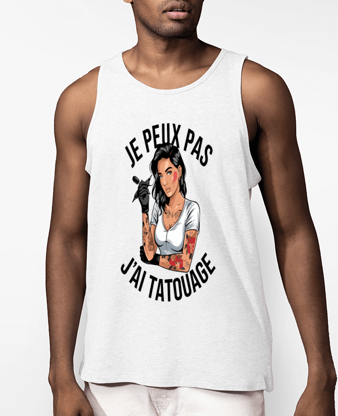 Débardeur Homme je peux pas j'ai tatouage Par bwilfy