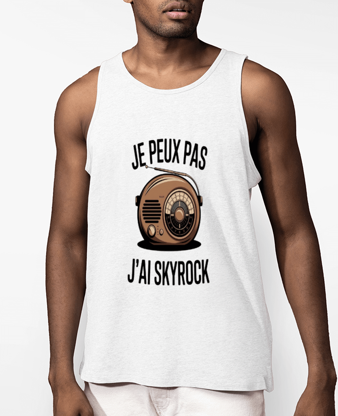 Débardeur Homme je peux pas j'ai skyrock Par bwilfy