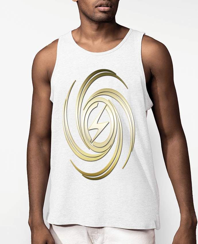 Débardeur Homme fire gold Par @nonym@