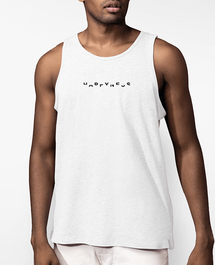 Débardeur Homme Happyness Par Miniandmaliste