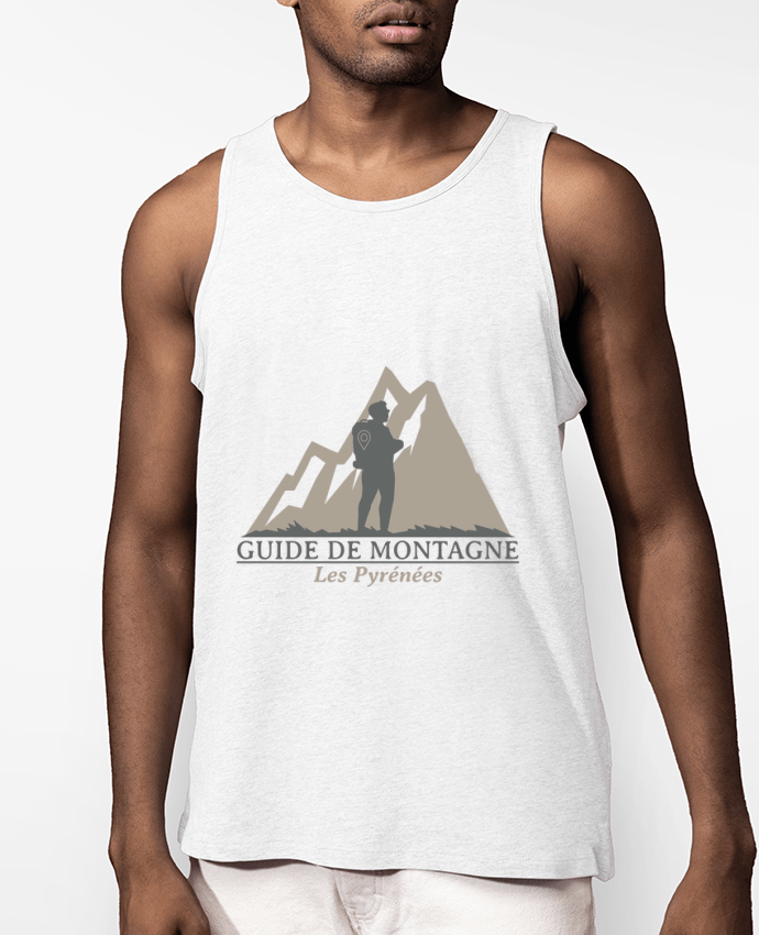 Débardeur Homme Guide De Montagne (FR) - Les Pyrénées Par Zenika