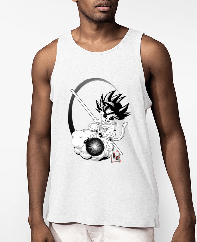Débardeur Homme Goku Dark Par Viko Tattoo