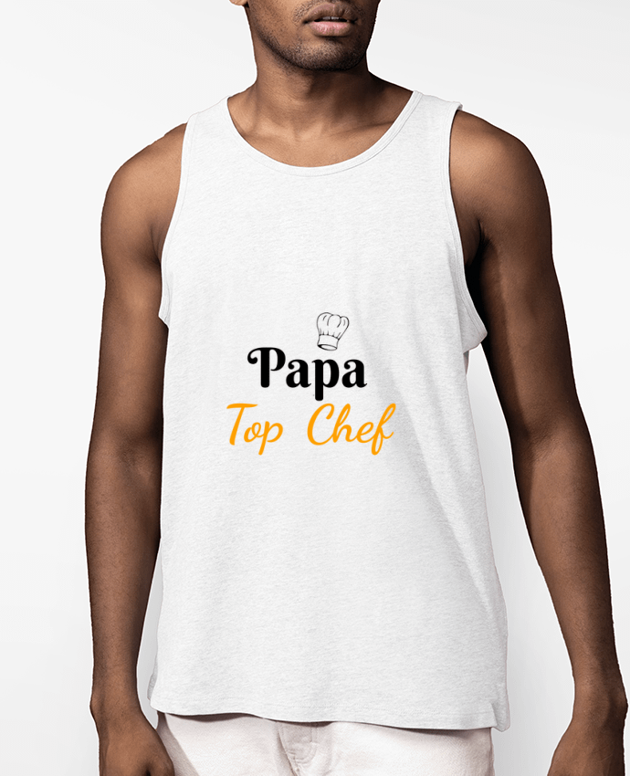 Débardeur Homme Papa Top Chef Par Seb337413