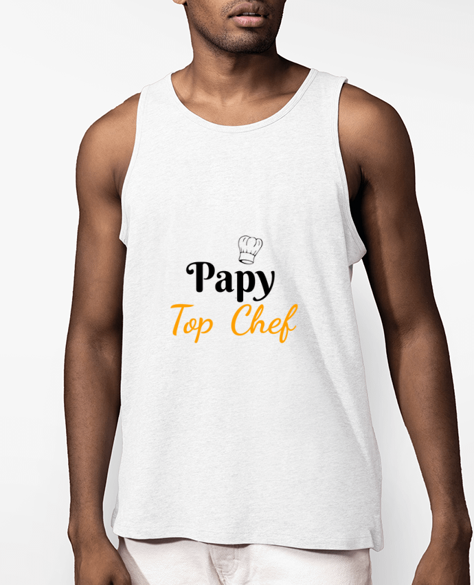 Débardeur Homme Papy Top Chef Par Seb337413