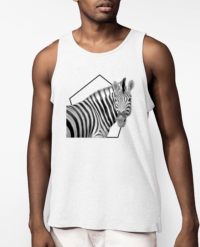 Débardeur Homme Zebra Par Pom