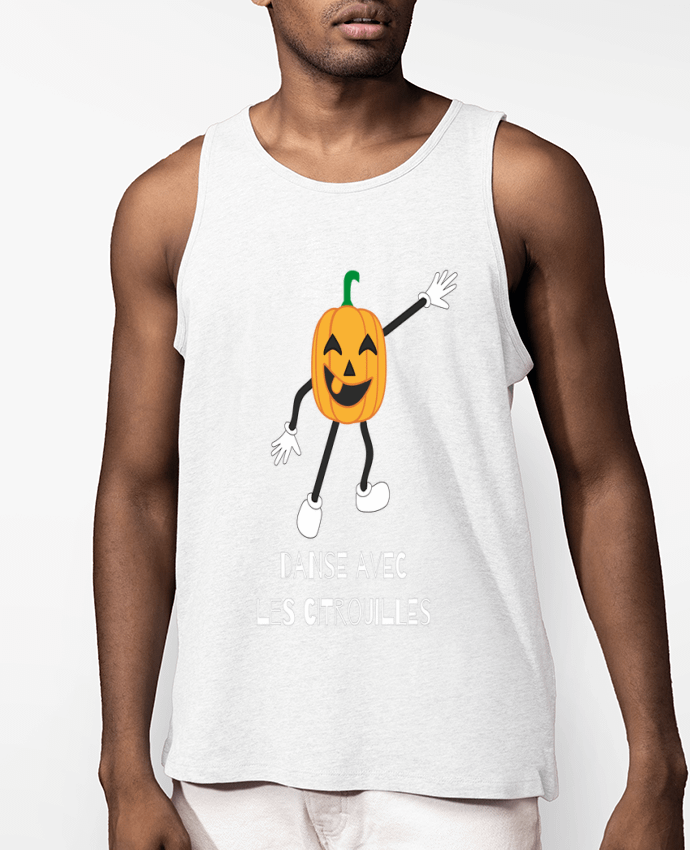 Débardeur Homme CITROUILLE HALLOWEEN DANSE PUMPKIN HUMOUR DANCE Par                               