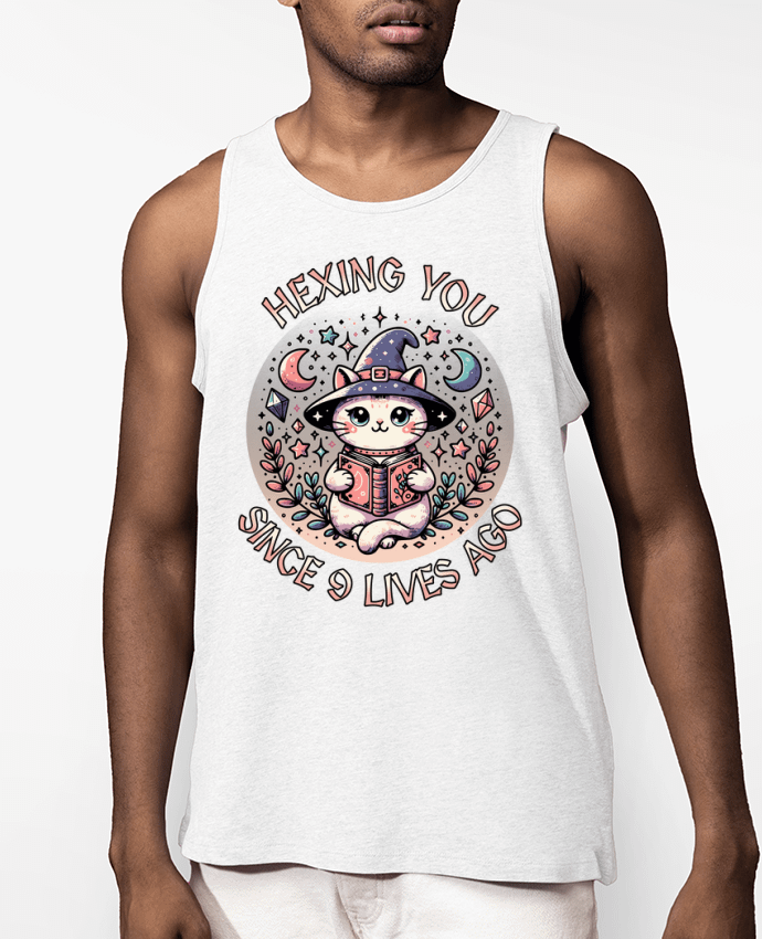 Débardeur Homme Hexing you Par Mona Designs